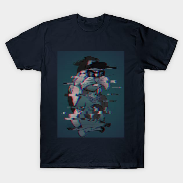 Snooty Rabbit nº0002 T-Shirt by HarlinDesign